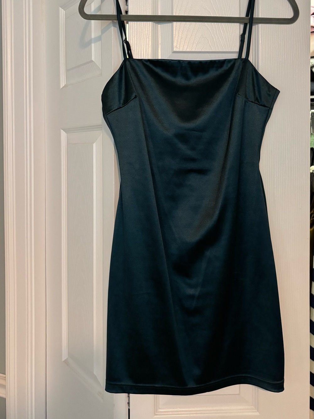 Nordstrom Satin Slip Dress with Spaghetti Straps